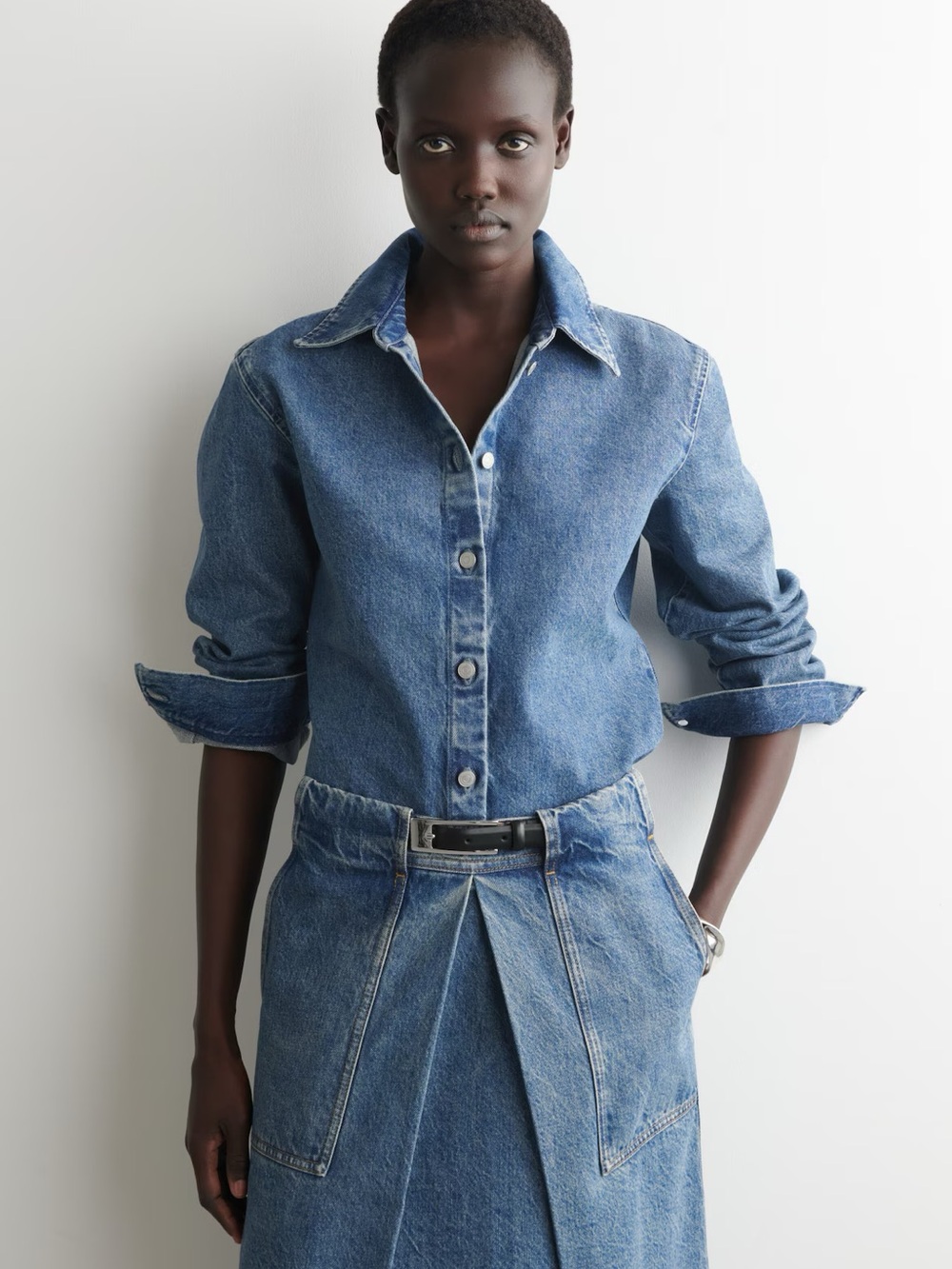 NWT (size 4) COS DENIM SHIRT - Picture 6 of 9